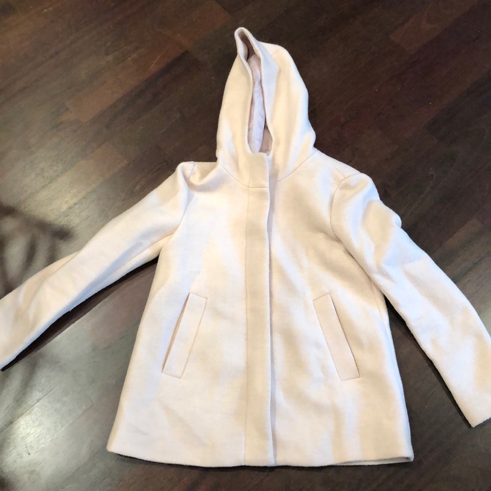 Zara Winter Jacket in pale pink